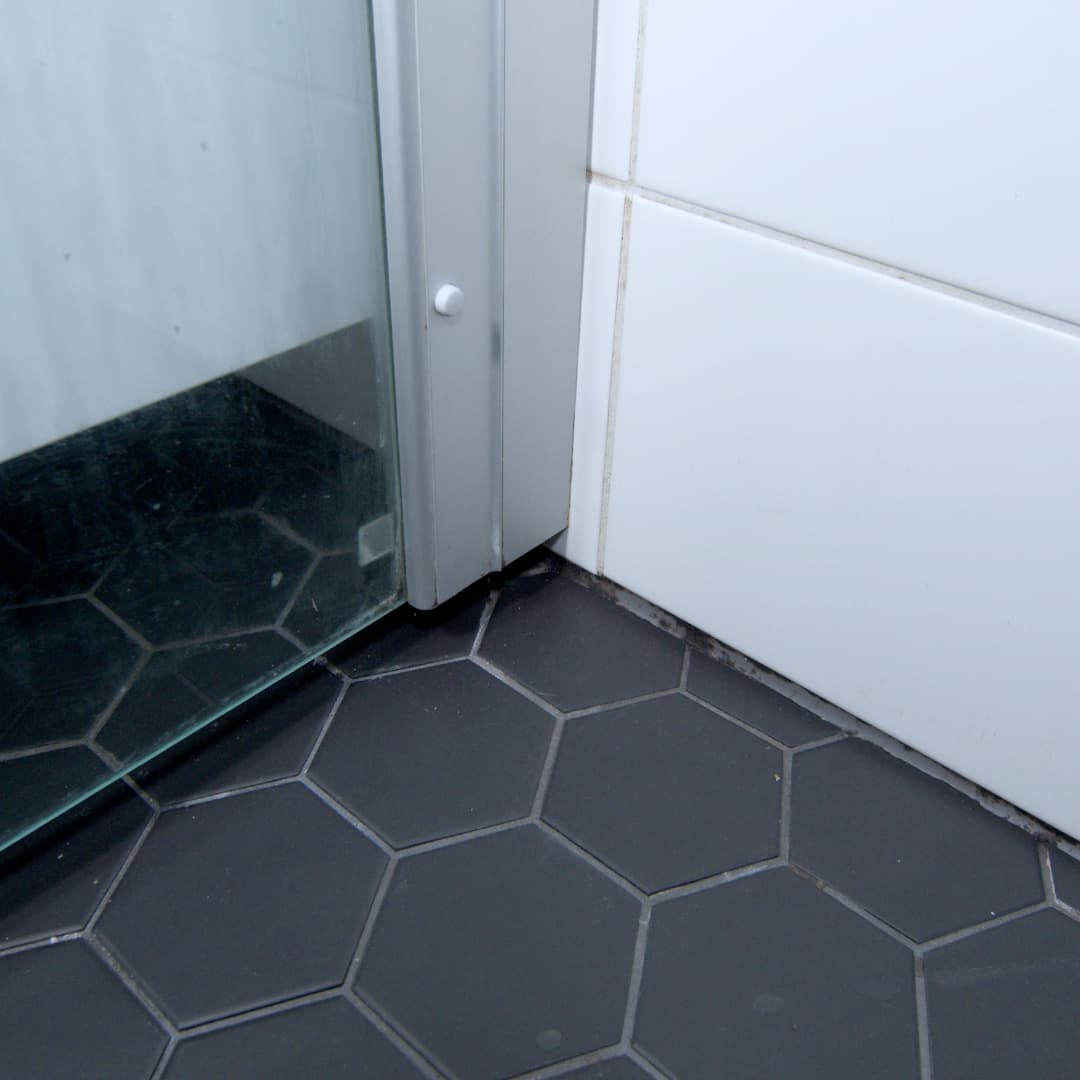 Bathroom before maintenance