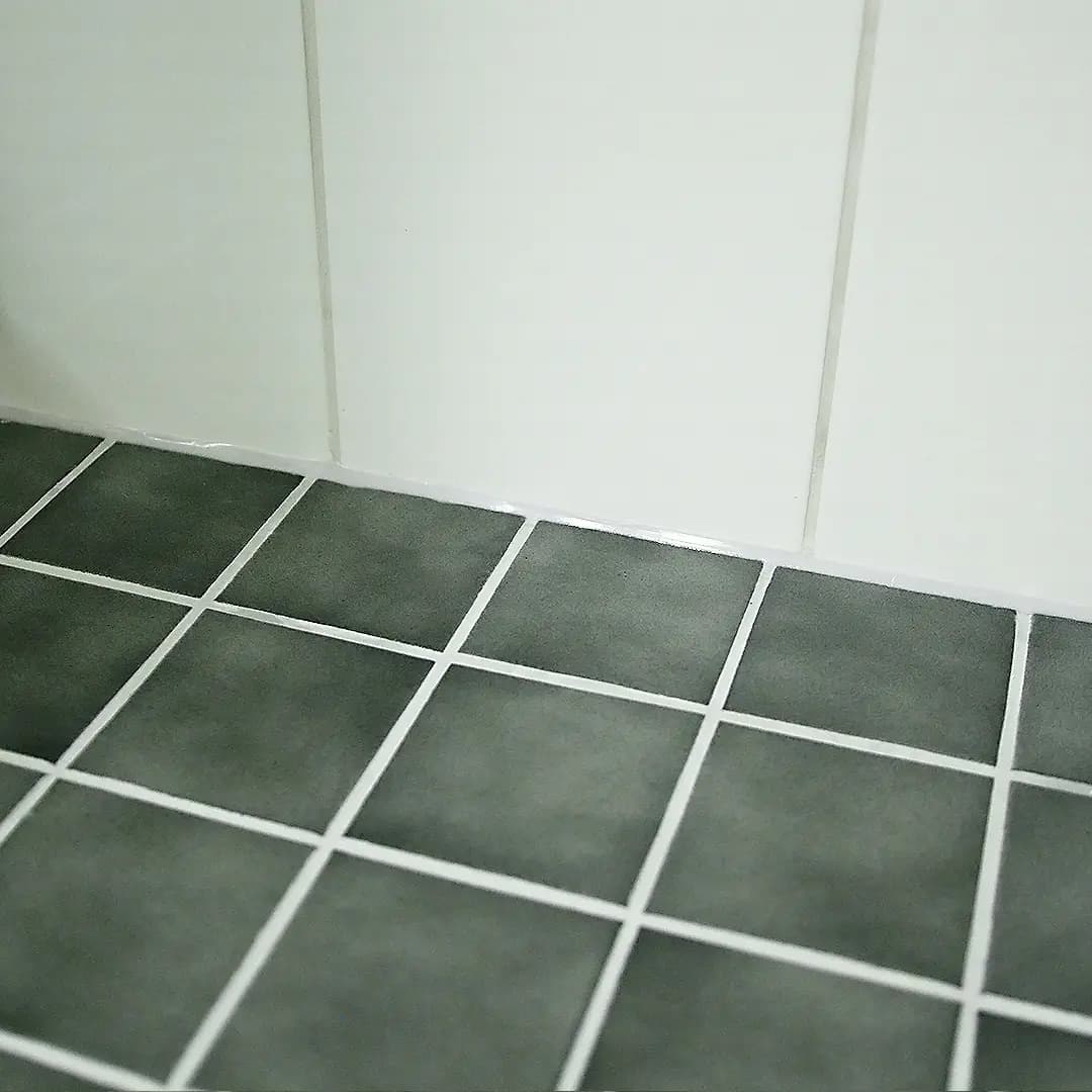 Bathroom after maintenance