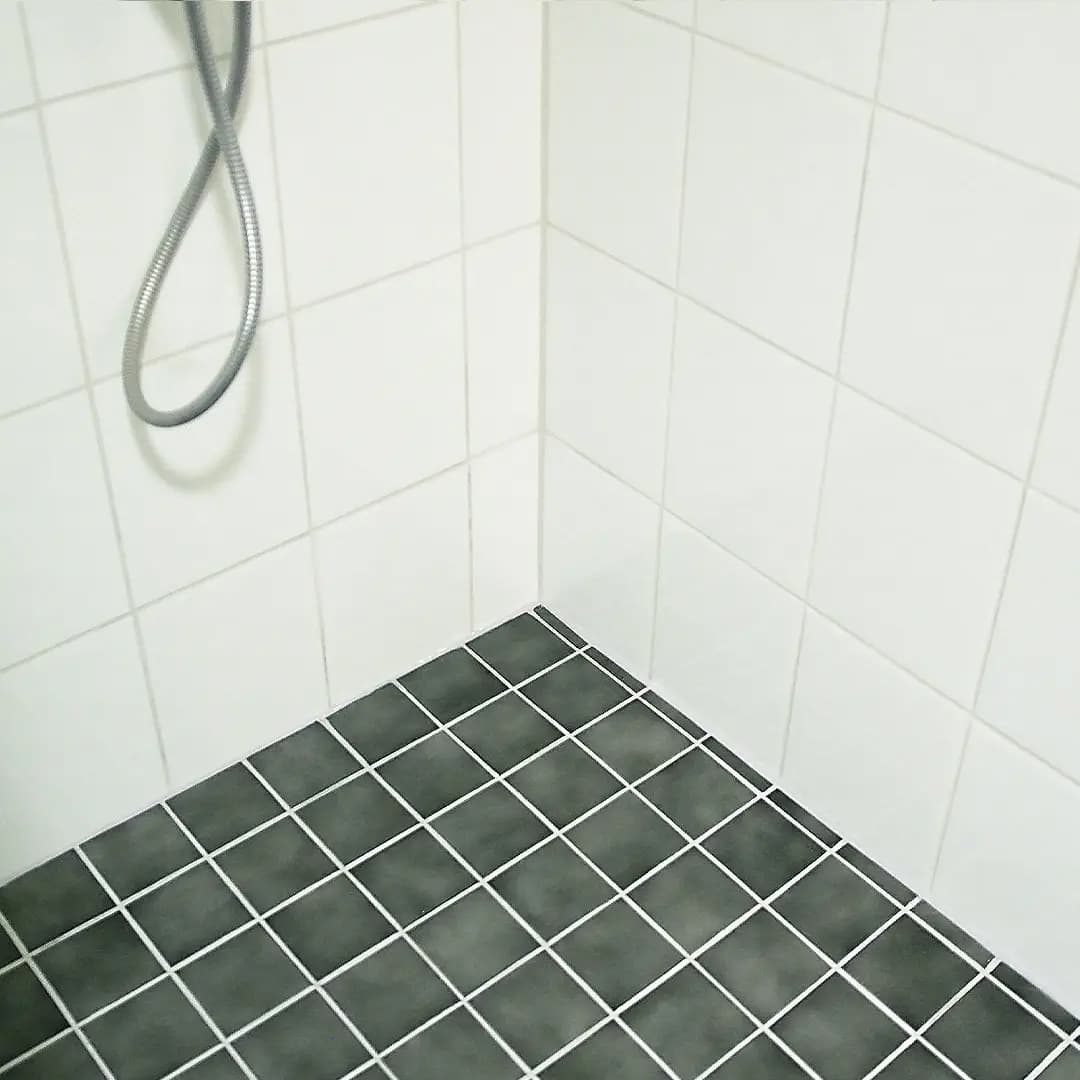 Bathroom after maintenance