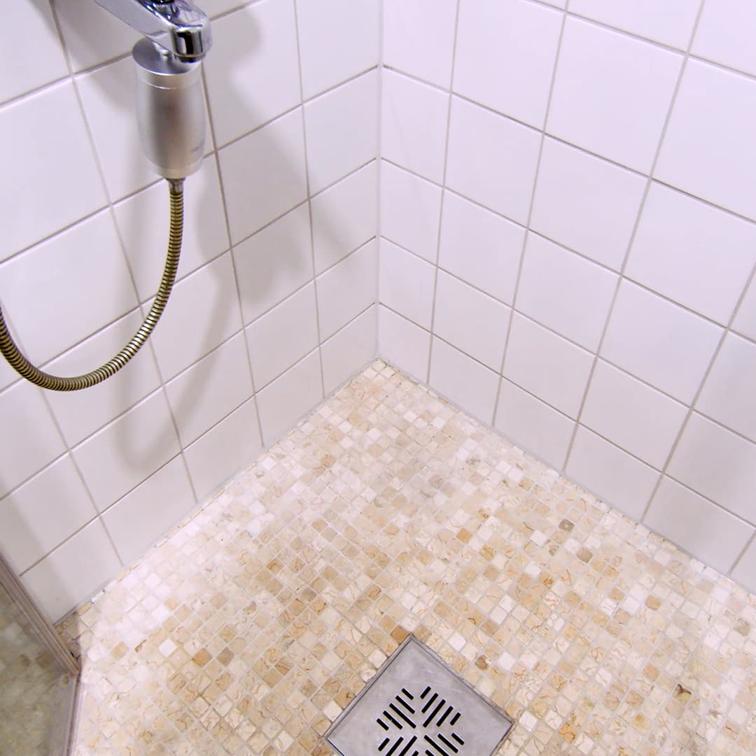 Bathroom after maintenance