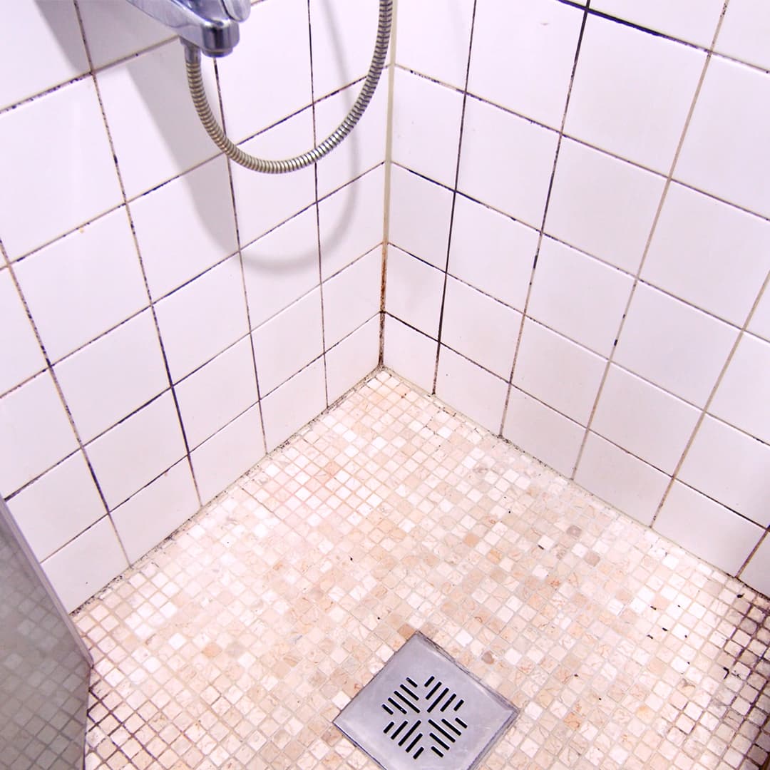 Bathroom before maintenance