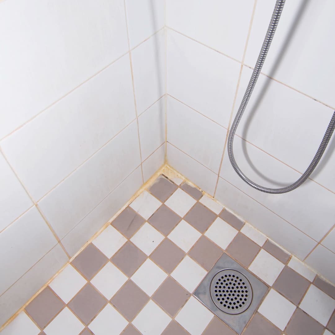 Bathroom before maintenance