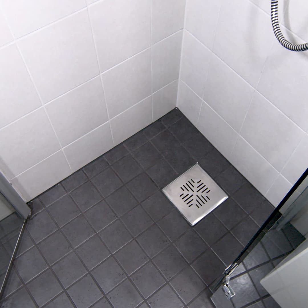 Bathroom after maintenance