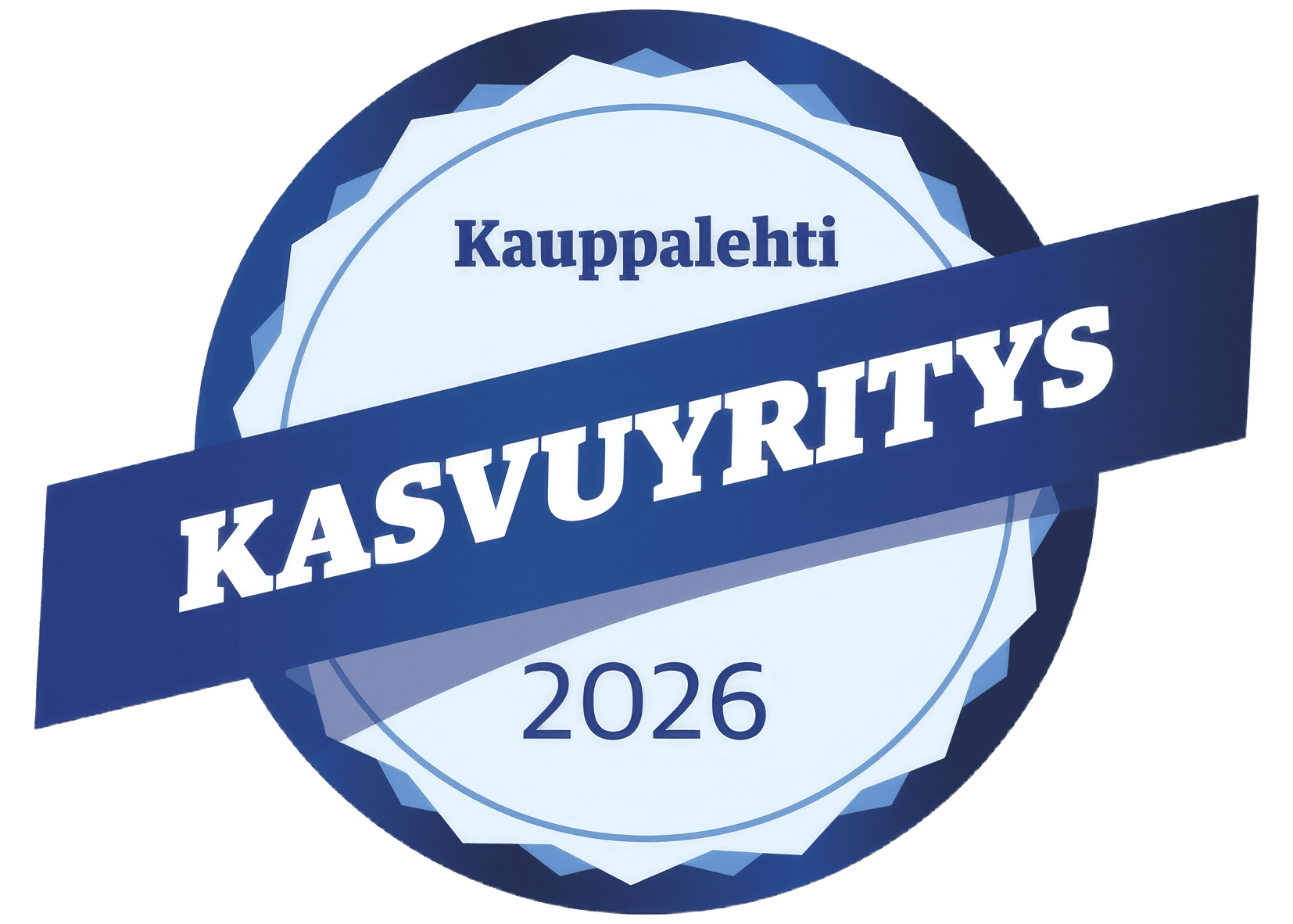 Kauppalehden Kasvuyritys 2026 -sertifikaatti